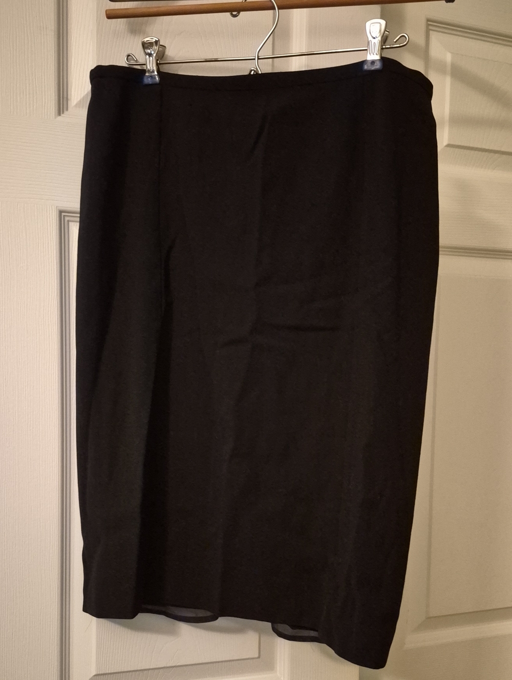 Armani Collezioni Black Pencil Skirt
